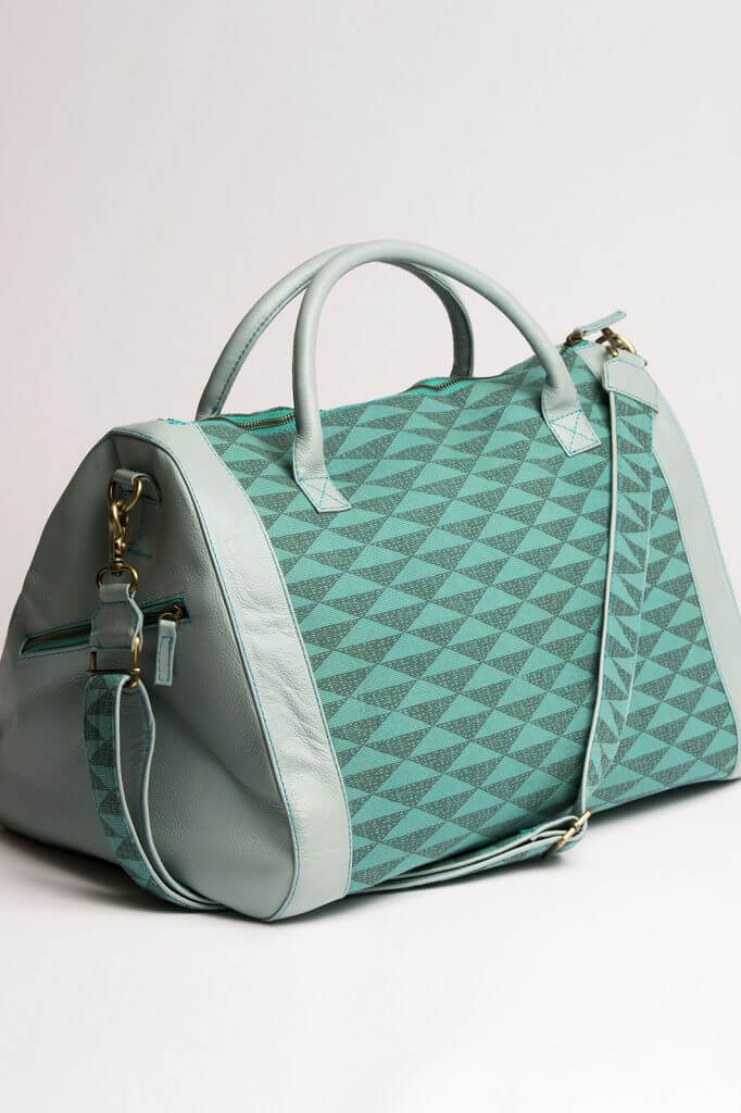 Sage Blue Weekend Bag