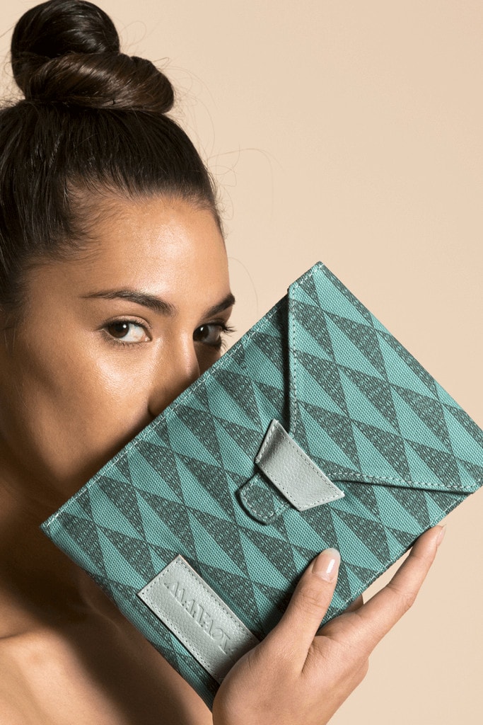 Manaola Bag in Teal and Green