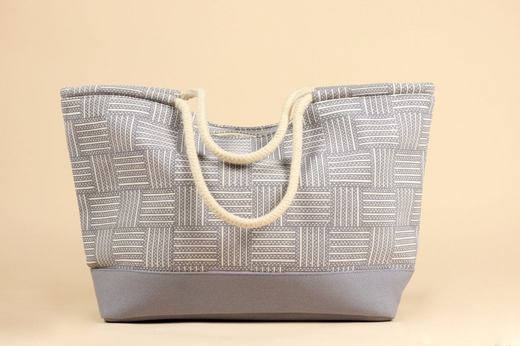 Grey Tote Bag