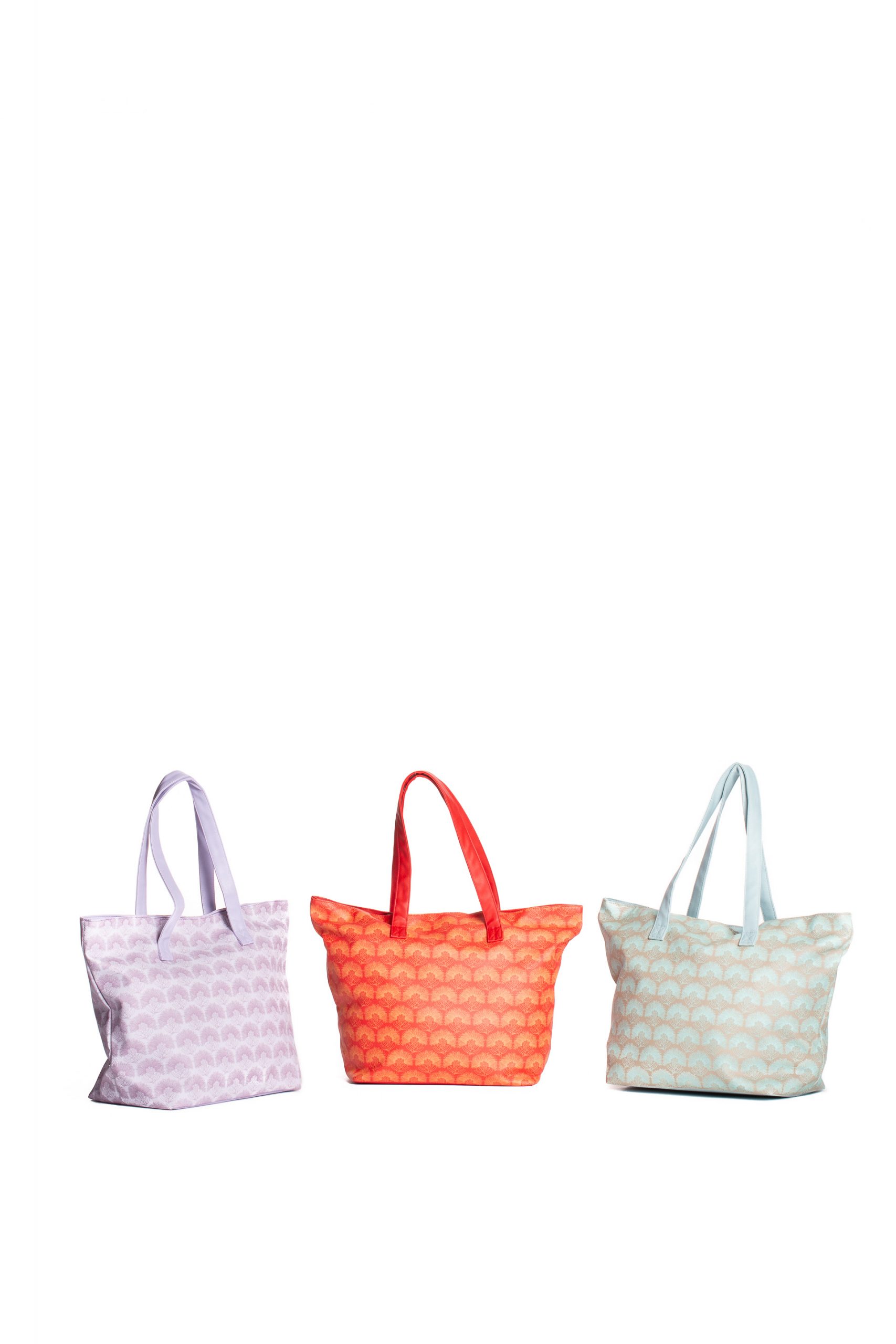 ILima Tote in Purple, Red, and Green