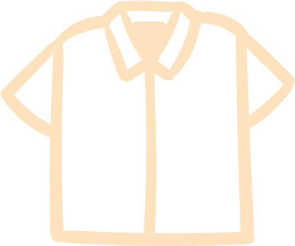 Clothing Icon on Transparent Background