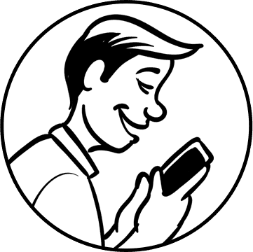 Social Media Marketing Icon on Transparent Background