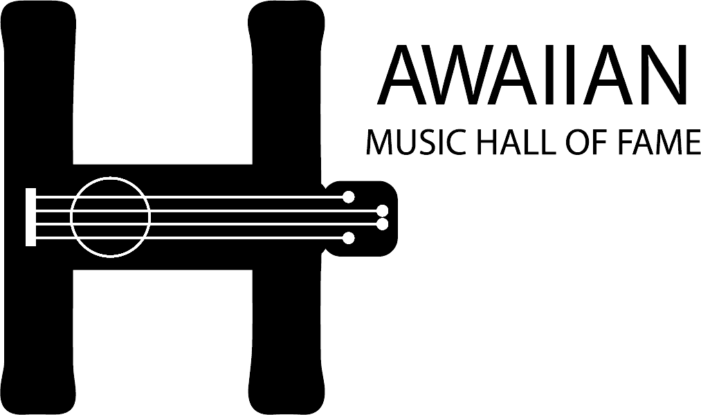 Hawaiian Music Hall of Fame Logo on Transparent Background