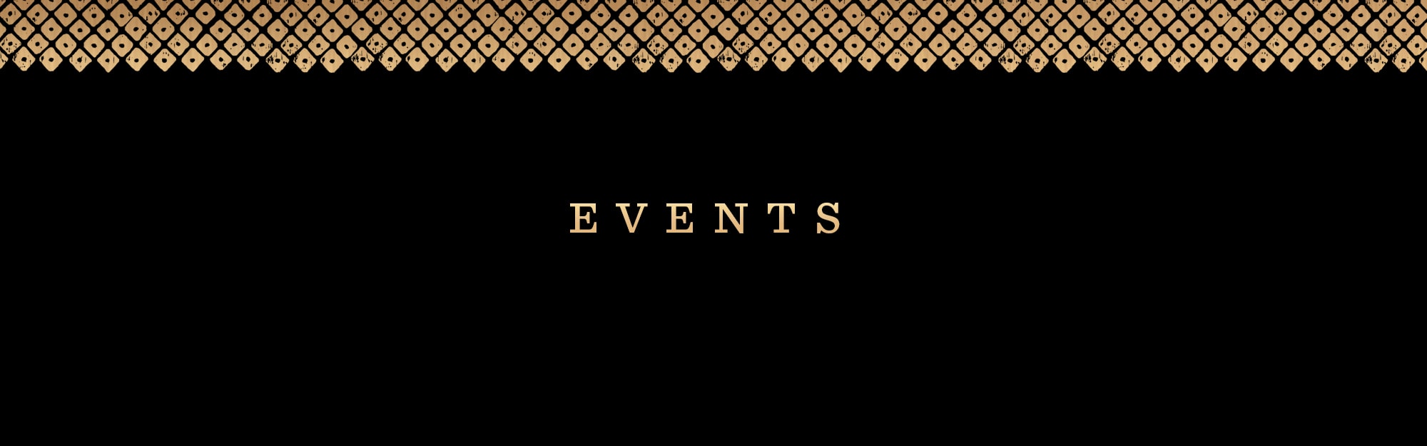 Events Banner