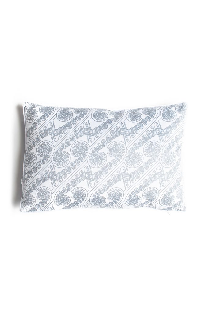 WELEWEKA PILLOW 16X24 in AMAU FOLKSTONE GREY