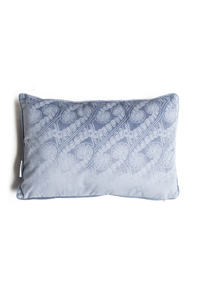 WELEWEKA PILLOW 16x24 in Amau Halogen Blue