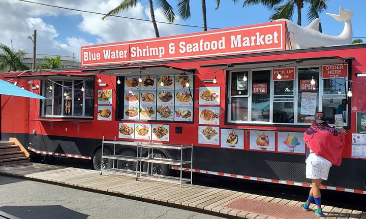 Blue Water Shrimp & Seafood Market Storefront