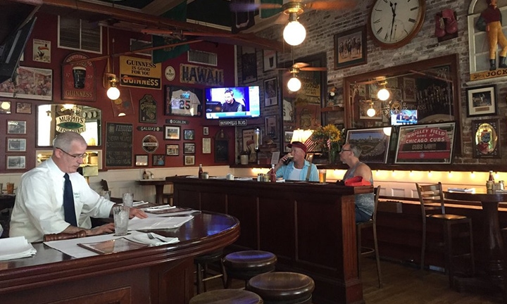 Inside of Murphy's Bar