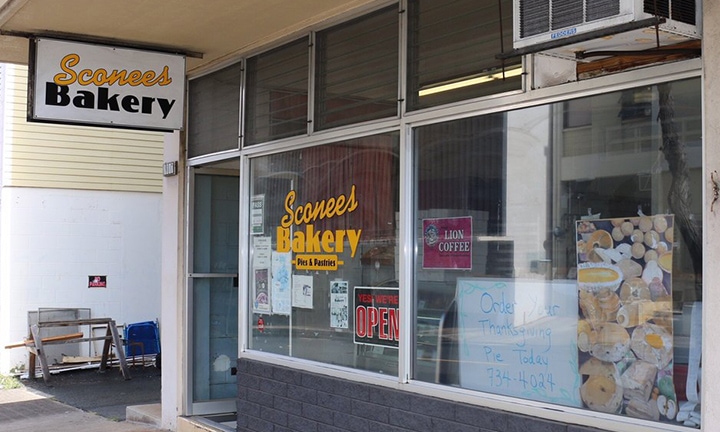 Sconees Bakery Storefront