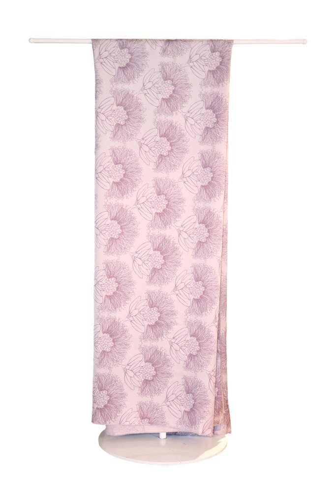 Kihei Scarf in Lavendar Blue Nirvana Kalihilehua Pattern