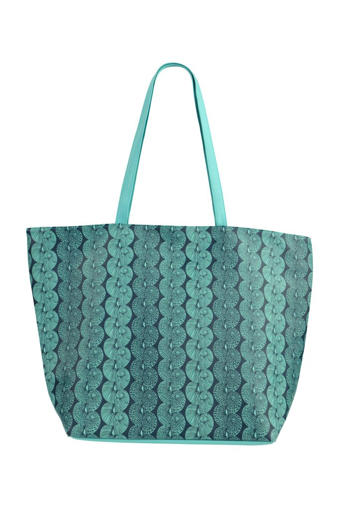 Wailani Bag in a Lei Kupee Print and Blue Tint/Real Teal Color