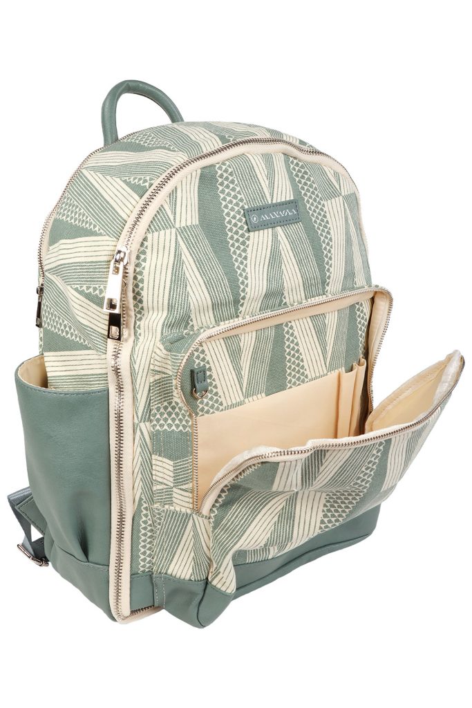 Huakai Backpack in Kanaloa Pattern - Front View