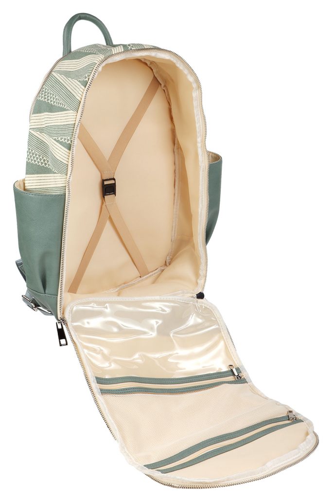 Huakai Backpack in Kanaloa Pattern - Open