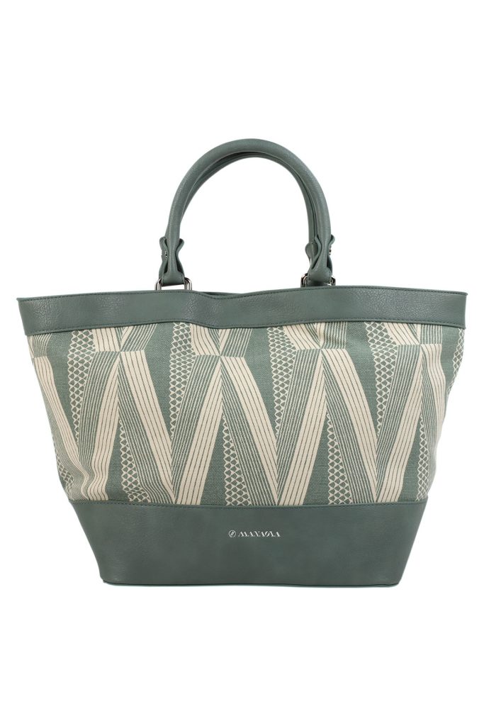 Leiahi Tote in Kanaloa Pattern - Front View