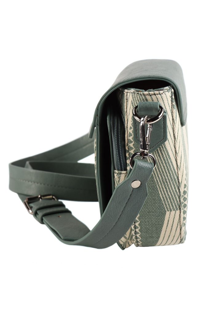 Puaniu Crossbody in Kanaloa Pattern - Side View