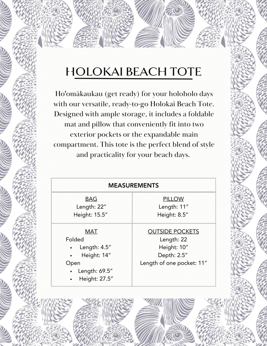 HOLOKAI BEACH TOTE