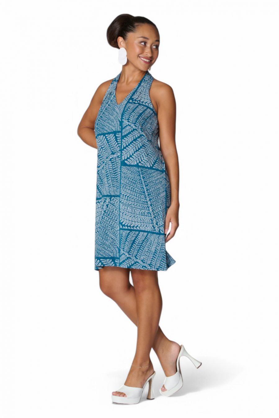 PANIAU MIDI DRESS