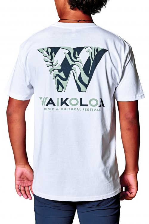 WHITE WAIKOLOA T-SHIRT