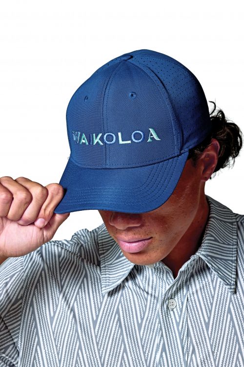 NAVY WAIKOLOA TRUCKER-HAT
